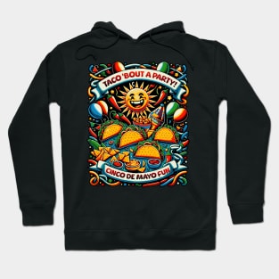 Taco Party | Cinco De Mayo | T Shirt Design Hoodie